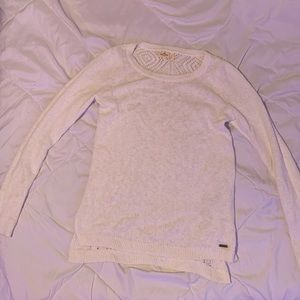 Cream/Off white holister sweater